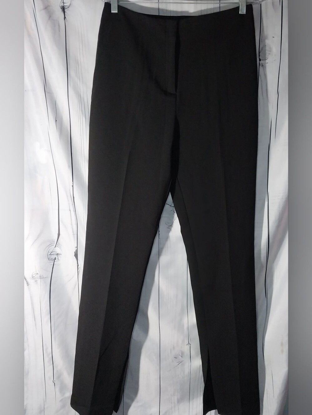 Mango MNG Black Tailored Business Casual Minimalist MobWife Dress Pants
